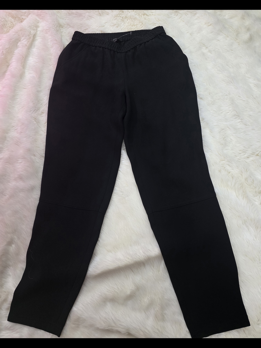 Taylor Black Elastic Waist . Size 2